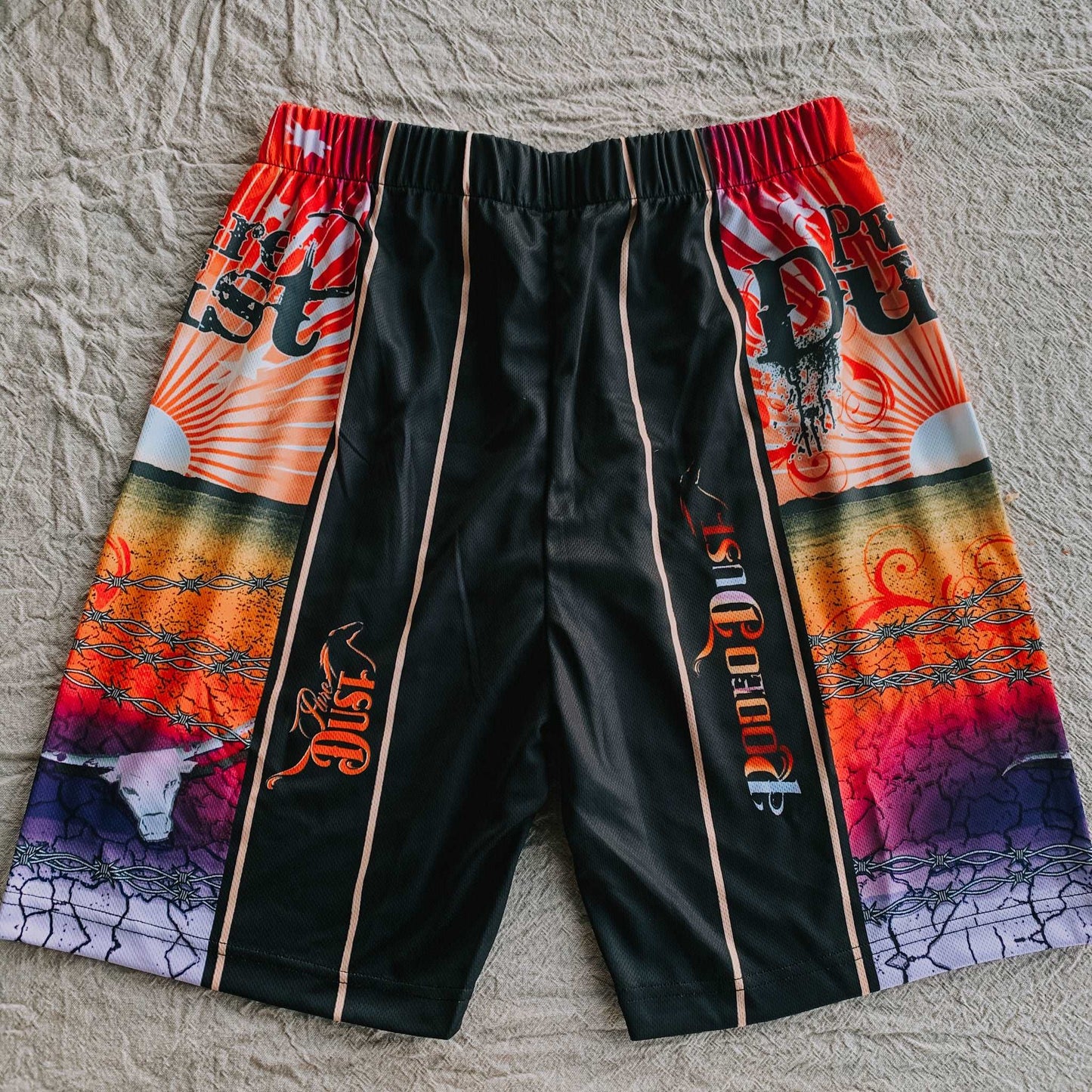 Bullfighter Sunset Shorts  Pure Dust