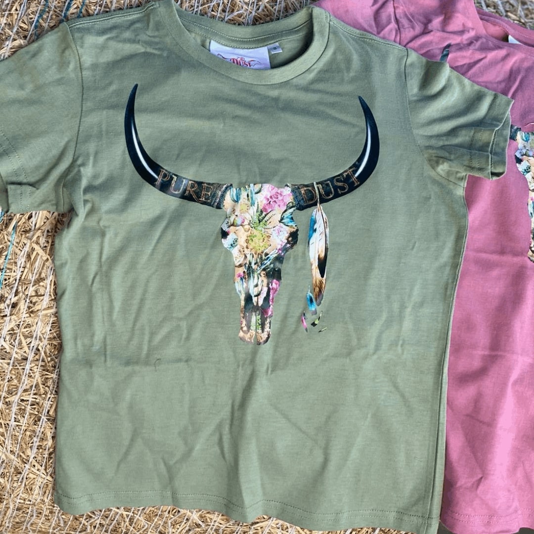 Ladies Tee Cactus Skull