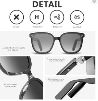 Fun Product for December :  Smart Sunglasses - Pure Dust